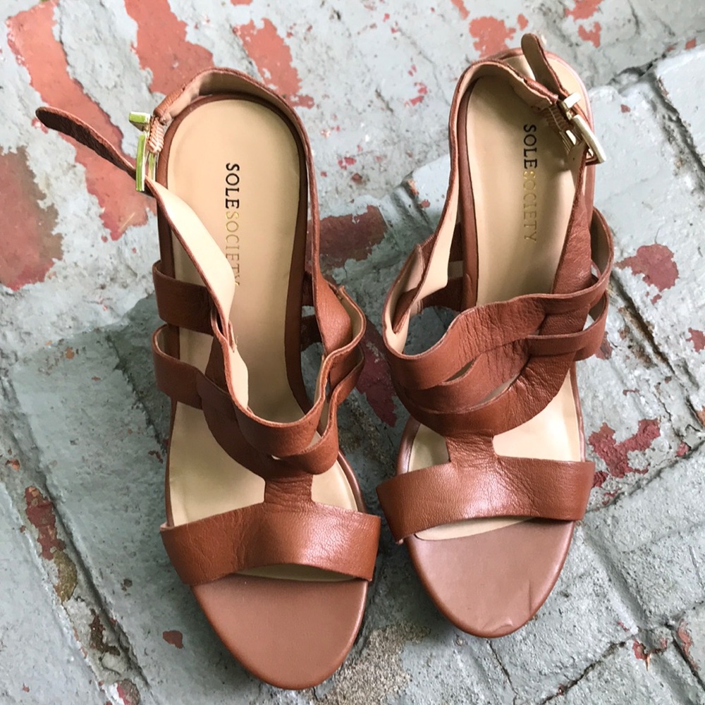 Sole society Jenny wedges
